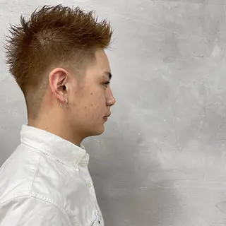 ショート カラー メンズ 田畑 智規のヘアスタイル