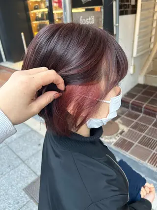 ショート カラー 福村 彩夏のヘアスタイル