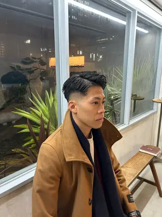 ショート メンズ 吉田 彩人のヘアスタイル