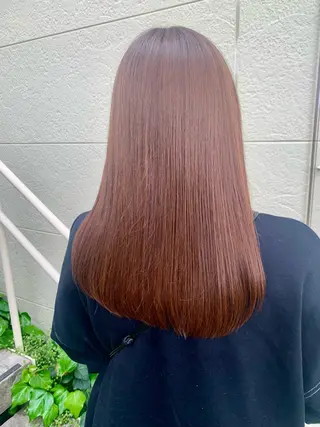 ロング カラー 荒島 由佳のヘアスタイル