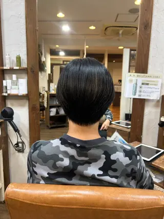 ショート 徳永　髪質改善 縮毛矯正のヘアスタイル