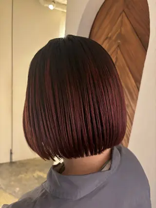 ミディアム カラー ⌇🌹透明感カラー 🌹ᴍᴇɢᴜᴍɪ ⌇のヘアスタイル