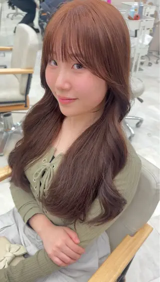 ロング カラー ヘアアレンジ VIEWTENJIN所属・✨️期間限定ボブ メニューあり✨️きらのマツエク・マツパデザイン