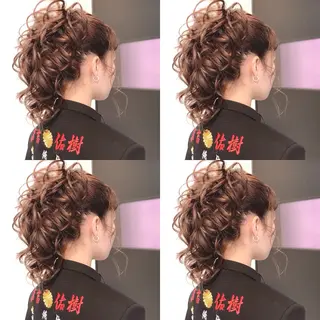 ミディアム ヘアアレンジ 🌷MAYU 🌷のヘアスタイル