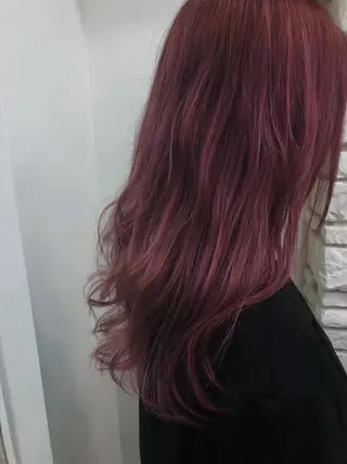 ミディアム ✨艶感/透け感✨Sherry所属・艶髪/ハイトーン Sherryのヘアスタイル