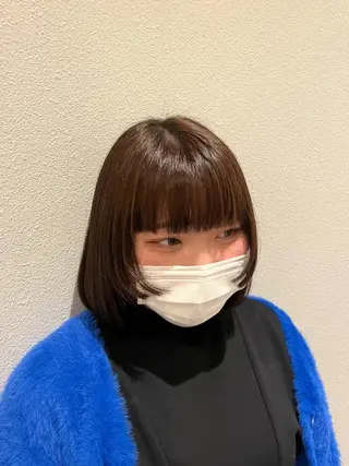 ショート フルールドソレイユ所属・♡ナナコ♡ レイヤー/艶髪のヘアスタイル