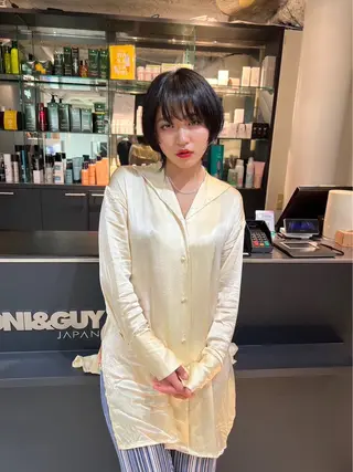 ショート レイヤーカット/ 堀匠吾のヘアスタイル