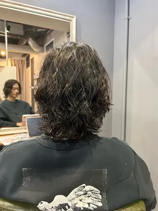 ミディアム 北原 雅貴のヘアスタイル