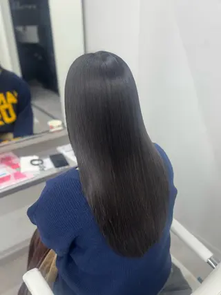 ロング 🕯コバ/レイヤー/ 美髪縮毛🕯のヘアスタイル