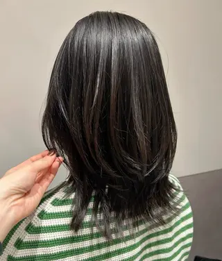 セミロング SALOWIN新宿三丁目East店3F所属・ナチュラル🪴抜け感 🫧sonokoのヘアスタイル