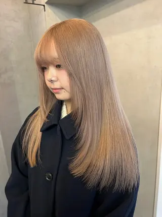 ロング カラー Haru/THREE …by velvetのヘアスタイル