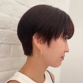ショート カラー ショート/ボブ/ 吉祥寺/ryoのヘアスタイル