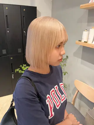 ミディアム 🌙透明感カラー✖︎ カンナ🌙のヘアスタイル