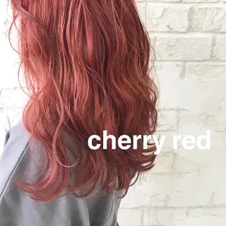 ロング カラー オリーブ/アッシュ やわらか透明感カラーのヘアスタイル