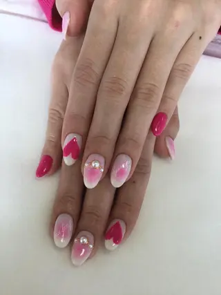 ネイル 💎🐰 saki. m 🐰💎のネイルデザイン