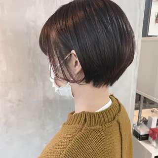 ショート カラー ヘアアレンジ stylist/蛯谷 珠里のヘアスタイル