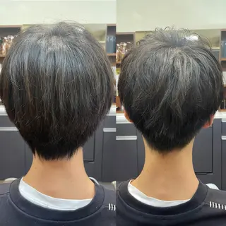 ショート メンズ トレサンパ所属・💈トレサンパ 💈金山駅✂︎愛実のヘアスタイル