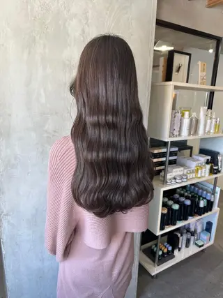 セミロング カラー ヘアアレンジ stylist/蛯谷 珠里のヘアスタイル