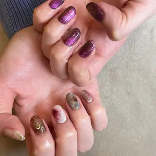 ネイル フリーランス¨̮⃝ ネイリストOKADAのネイルデザイン