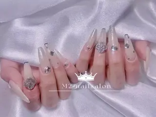 ネイル 長さだし専門店 M2　rikaのネイルデザイン
