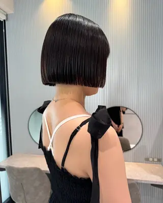 ショート RAF TOKYO 薬院店所属・福岡／艶髪カラー/ 髪質改善/SAEのヘアスタイル