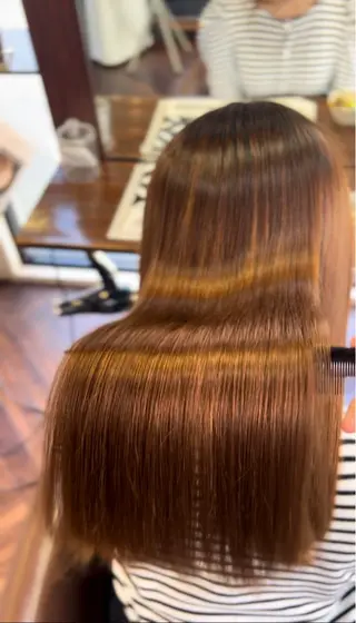 ロング 福岡【髪質改善】 艶カラー/ MIHOのヘアスタイル