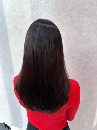 ロング 🔸縮毛矯正/髪質 改善カラー石崎🔸のヘアスタイル