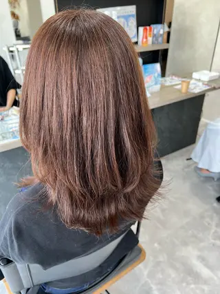 ミディアム 透明感/レイヤー💎 髪質改善/希美のヘアスタイル