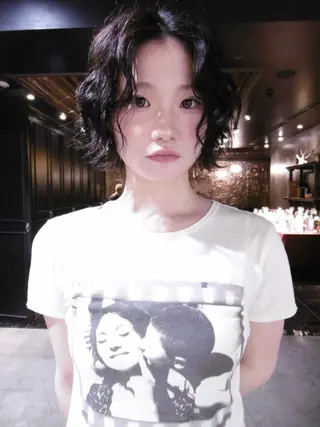 ミディアム カラー ルカ/ ムードカット🍓のヘアスタイル