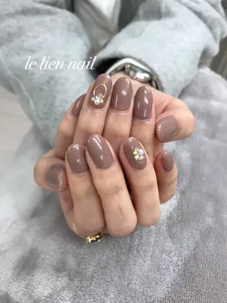 ショート le lien nailのネイルデザイン