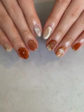 ネイル THREE FUN アトリエ　金井のネイルデザイン