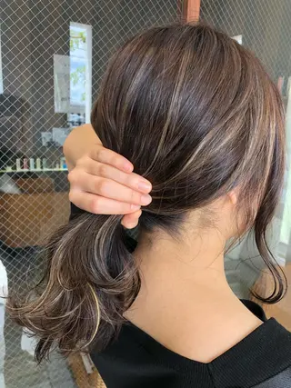 ミディアム 具志 正太のヘアスタイル