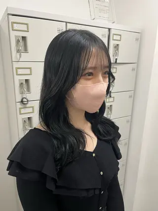 セミロング カラー ヘアアレンジ モテヘア/グレージュ /ボブ/前原汐🎐のヘアスタイル