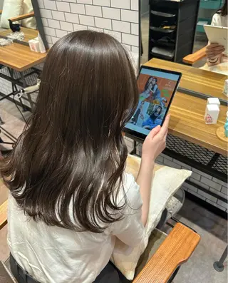 ロング カラー Sara newi 🎀透明感🎀のヘアスタイル