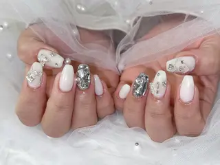 ネイル 【Eclat ｴｸﾗ】nail＆beauty所属・Eclat〔ｴｸﾗ〕 MOEKA𝜗𝜚*のネイルデザイン