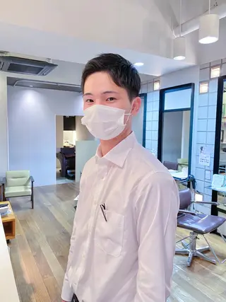 メンズ メンズパーマ/フェ ザーパーマ/古川晴輝のヘアスタイル