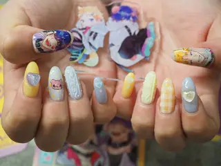 ネイル glaNje 福光のネイルデザイン