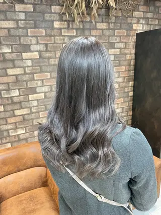 ロング カラー ✨ハイトーン✨ダブル カラー✨シバサキのヘアスタイル