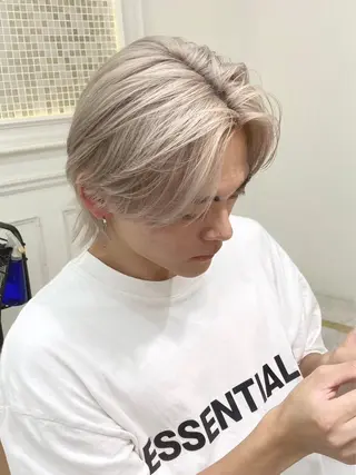 ショート カラー メンズ 古川 颯馬のヘアスタイル