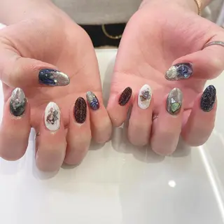 ネイル 韓国風✨髪質改善✨ 縮毛矯正✨松浦知奈美のヘアスタイル