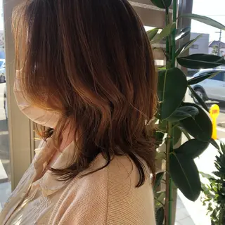 ミディアム 堀越 エリのヘアスタイル