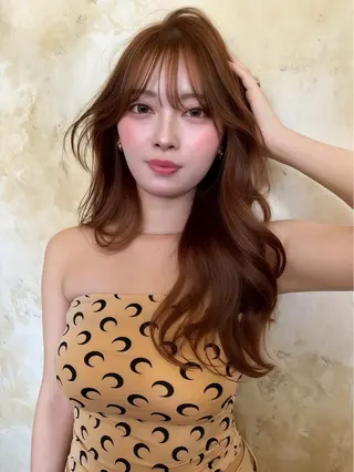 ロング カラー ヘアアレンジ 【博多髪質改善】 吉村　清志のヘアスタイル