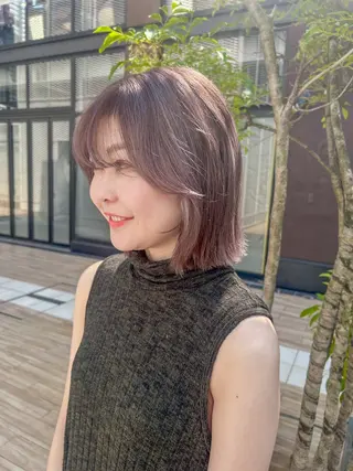 ショート カラー ヘアアレンジ yuka .のヘアスタイル