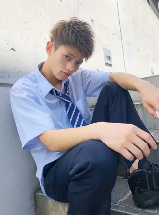 ショート カラー パーマ ヘアアレンジ メンズ メンズ特化美容師 aiのその他イメージ