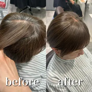 ショート GBG高崎店所属・白髪ぼかし専門/冨澤 優のヘアスタイル