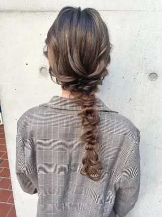 ヘアアレンジ 梅田/韓国ヘア /アレンジ/manaのヘアスタイル