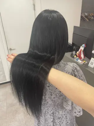 ロング ハイトーンエクステ 🎩カズキ🎩のヘアスタイル