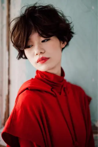 ショート パーマ 【デザイナー】田中 美生のヘアスタイル