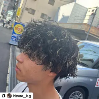 ミディアム カラー メンズ 🩷Eny terrace🩷のヘアスタイル