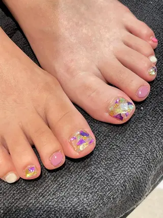 カラー ネイル マツエク・マツパ 韓国マツエク/まつパ 🎀misaki🎀のマツエク・マツパデザイン